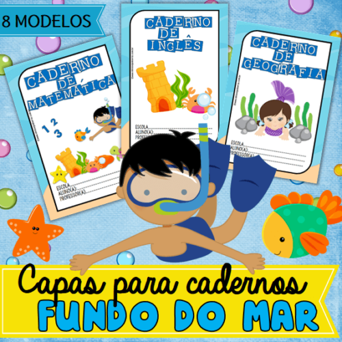 Capas para cadernos