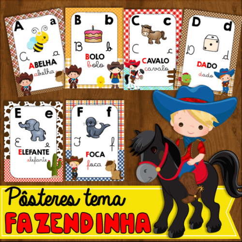 Pôsteres do Alfabeto