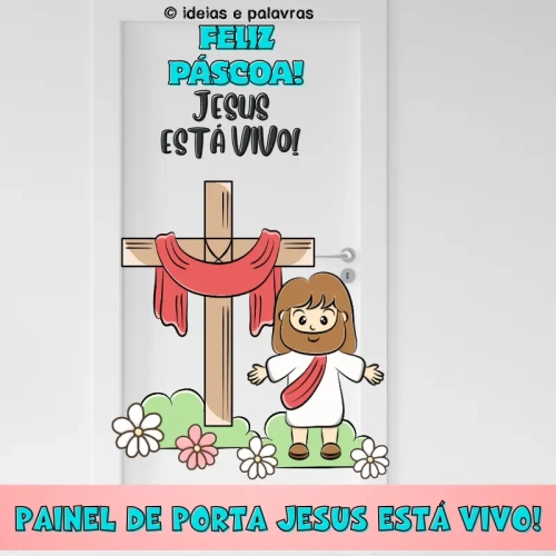 Painel de porta Cristão