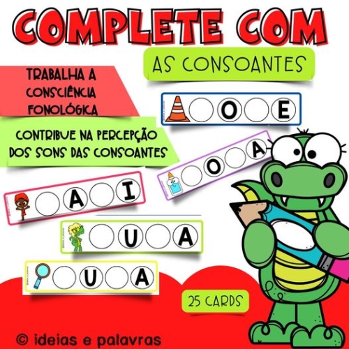 complete com as vogais