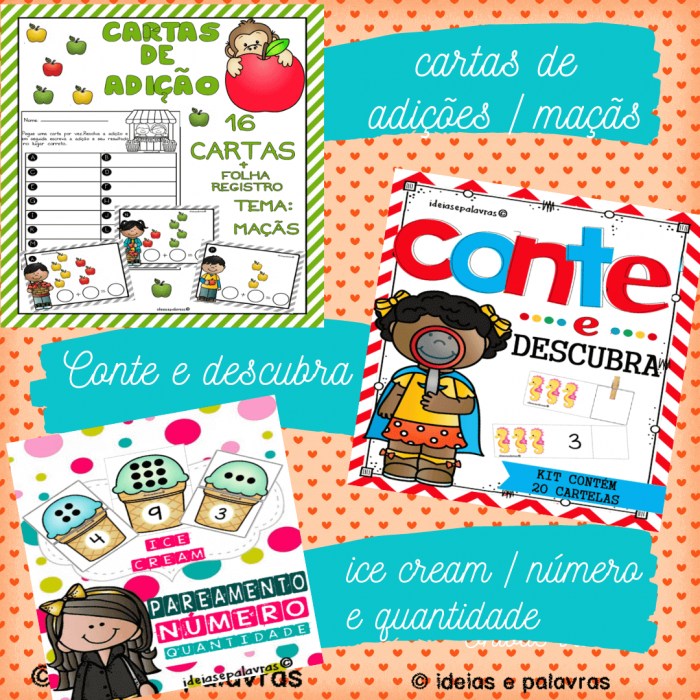Pacote Matemático 2 | 5 Jogos Matemáticos | Atividades de Alfabetização Matemática - Imagem 2