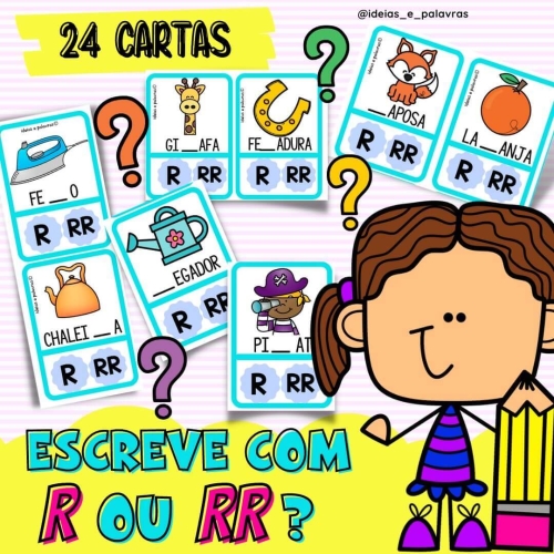 ESCREVE COM R OU RR