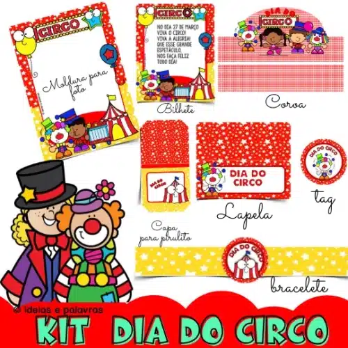 KIT DIA DO CIRCO