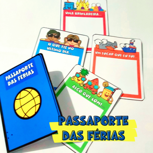 Passaporte das Férias para educação infantil