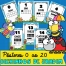 Posteres 0 ao 20 bichinhos de jardim