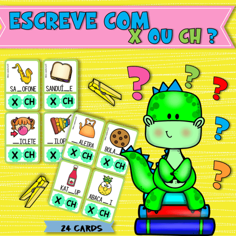 ESCREVE COM X OU CH
