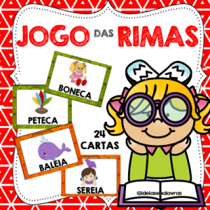Jogo pedagógico das rimas