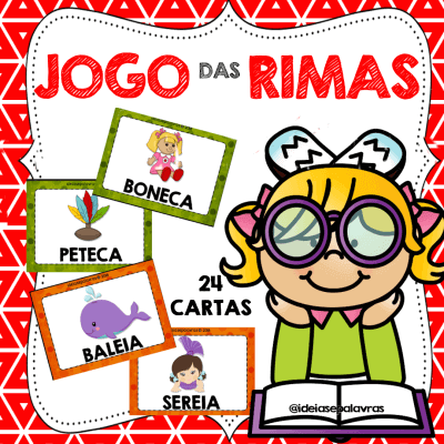 Jogo pedagógico das rimas