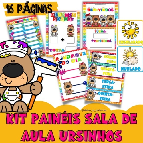 Decoração de sala de aula