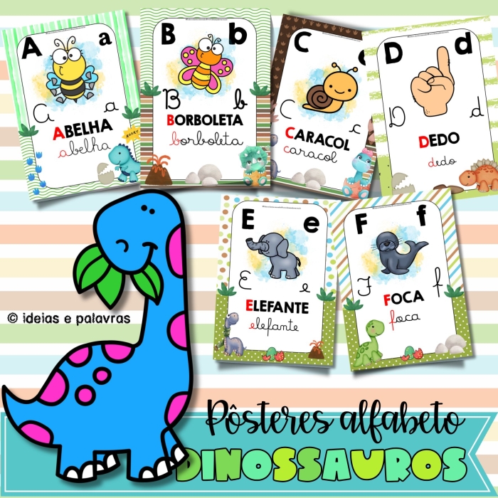 Pôsteres do alfabeto